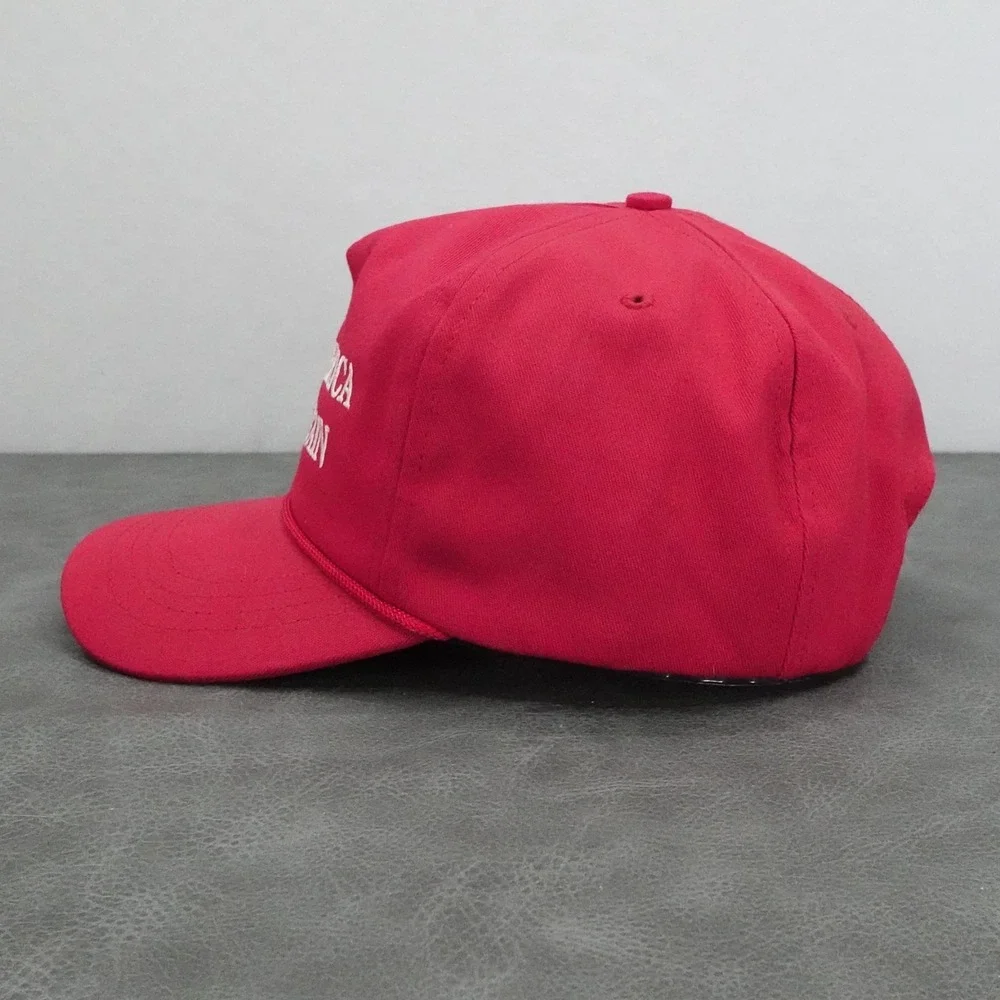 Cali Fame Make America Great Again Hat Red MAGA Snapback Made USA Cap